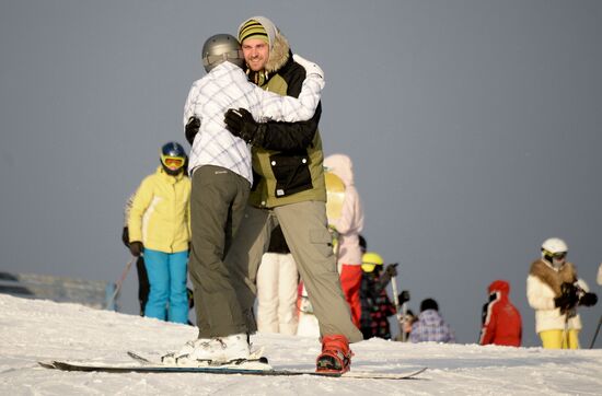 Recreation at Sorochany sports resort