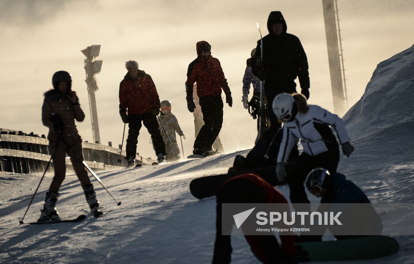 Recreation at Sorochany sports resort