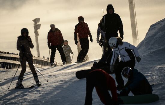 Recreation at Sorochany sports resort