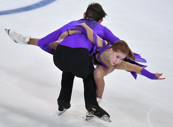 ISU Junior Grand Prix of Figure Skating. Pairs. Free Skating Program
