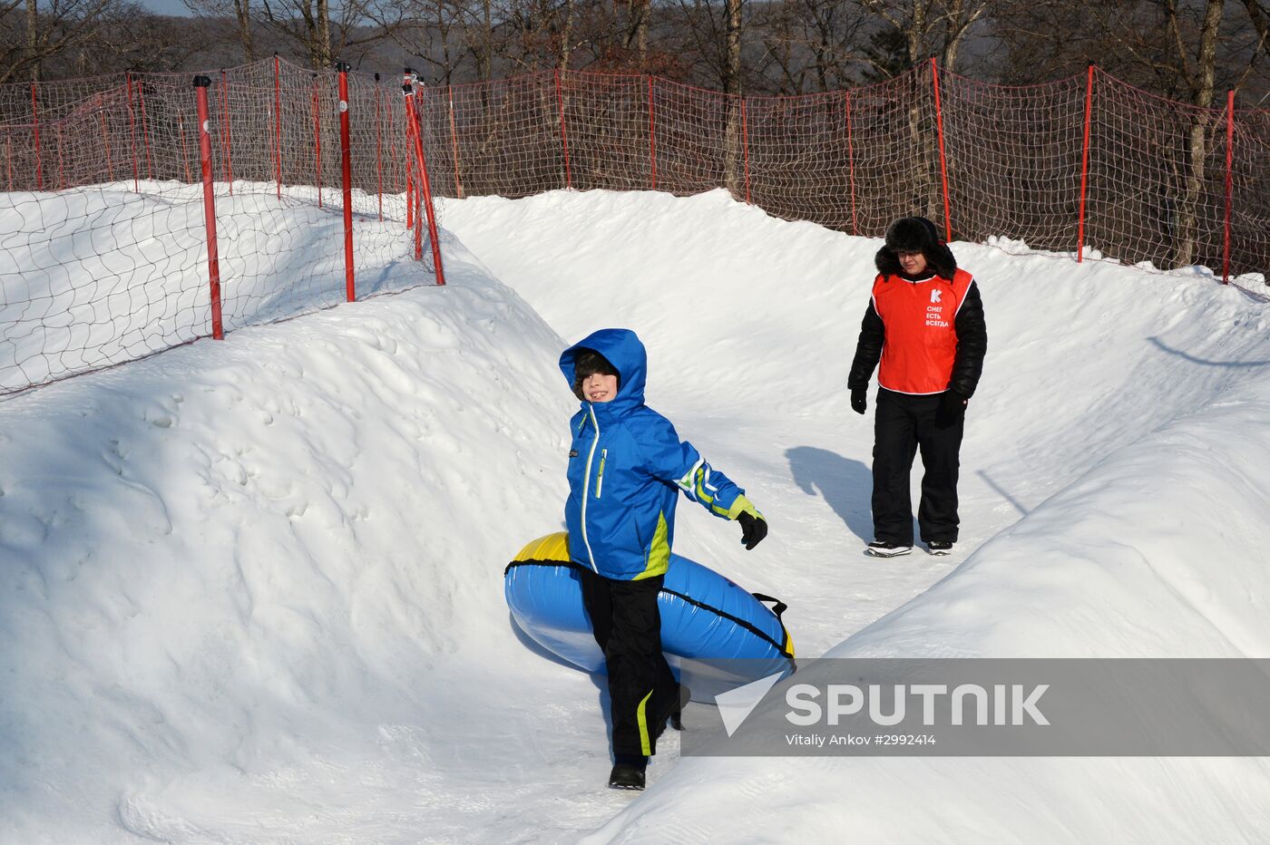 Kometa (Comet) winter recreation center in Primorye Territory