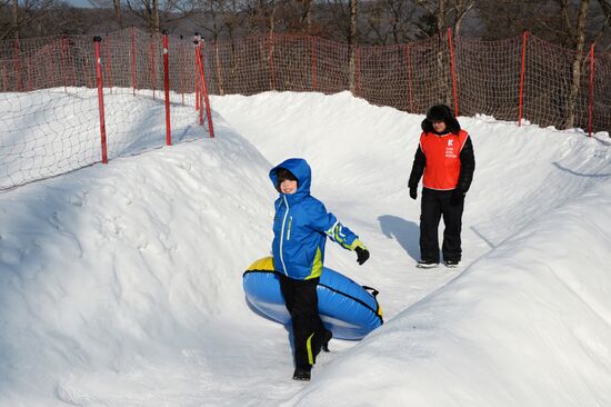 Kometa (Comet) winter recreation center in Primorye Territory