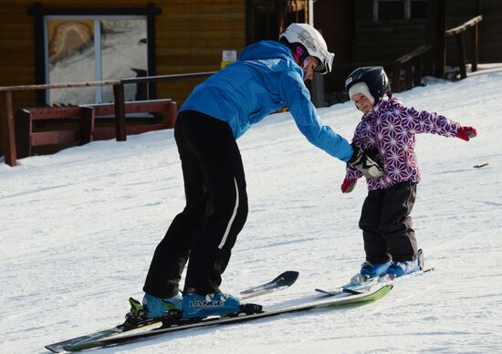 Kometa (Comet) winter recreation center in Primorye Territory