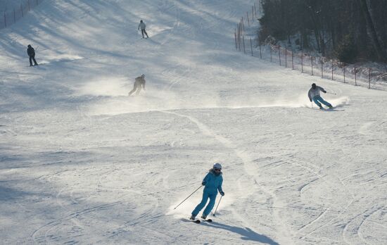 Kometa (Comet) winter recreation center in Primorye Territory