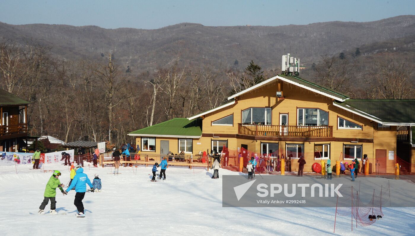 Kometa (Comet) winter recreation center in Primorye Territory