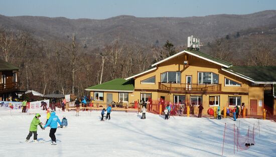 Kometa (Comet) winter recreation center in Primorye Territory