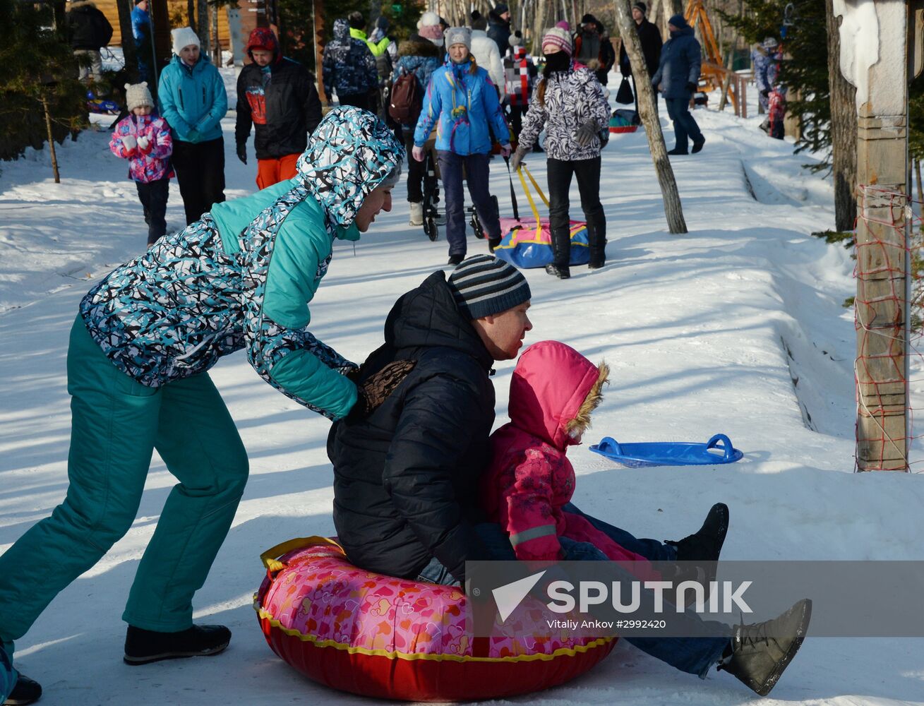 Kometa (Comet) winter recreation center in Primorye Territory