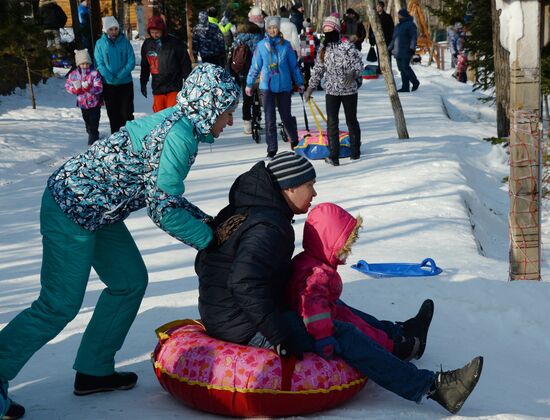 Kometa (Comet) winter recreation center in Primorye Territory