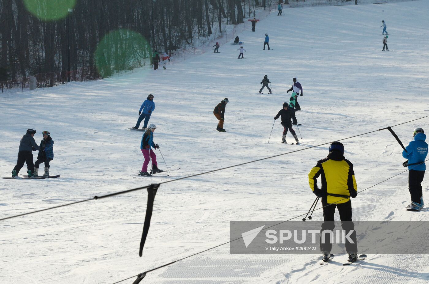 Kometa (Comet) winter recreation center in Primorye Territory