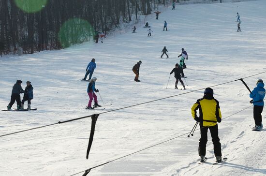 Kometa (Comet) winter recreation center in Primorye Territory