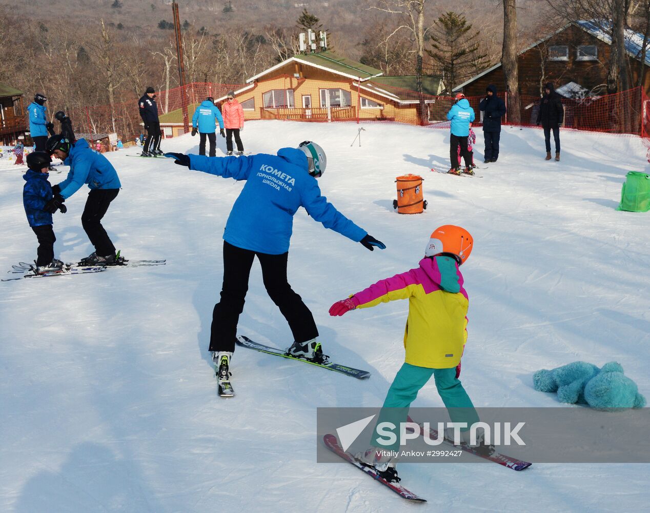 Kometa winter recreational center in Primorye region