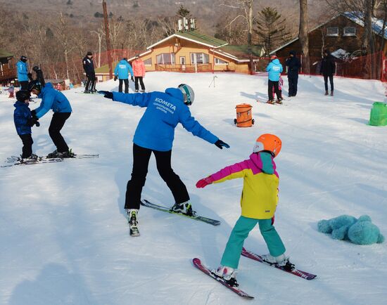 Kometa winter recreational center in Primorye region