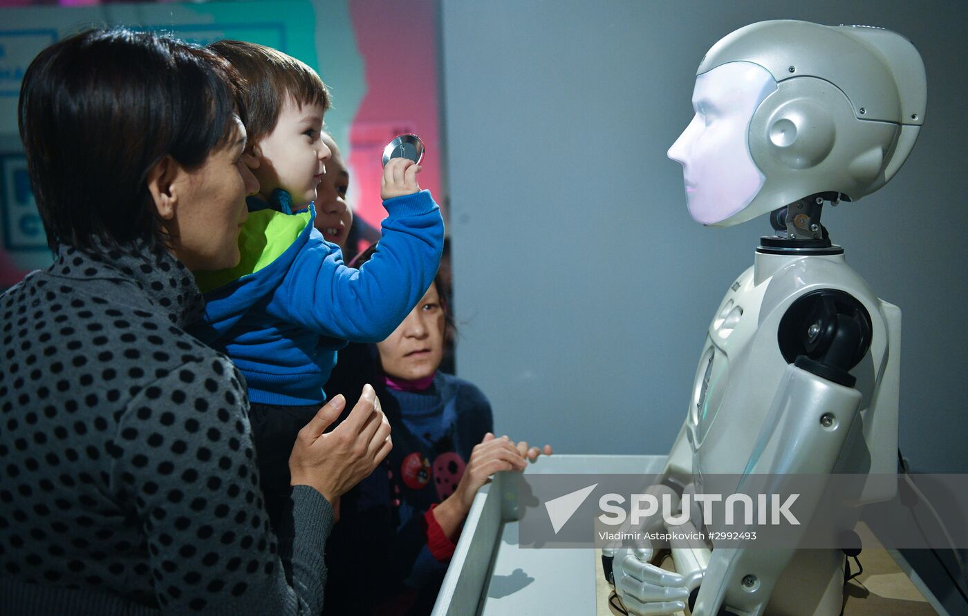Robostation interactive exhibition at VDNKh