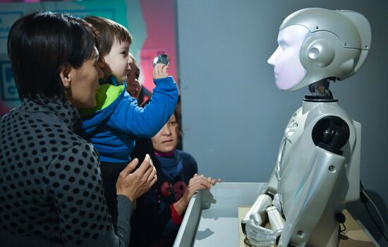 Robostation interactive exhibition at VDNKh