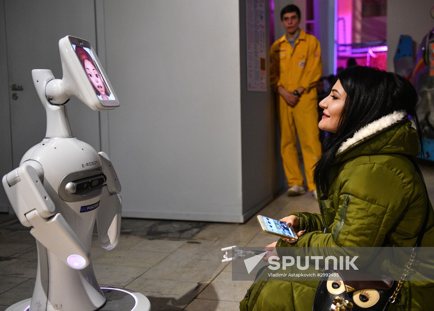 Robostation interactive exhibition at VDNKh