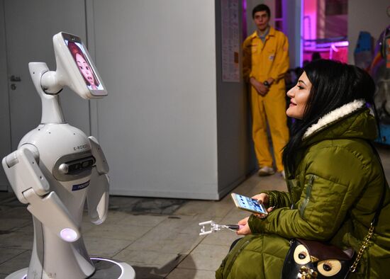 Robostation interactive exhibition at VDNKh