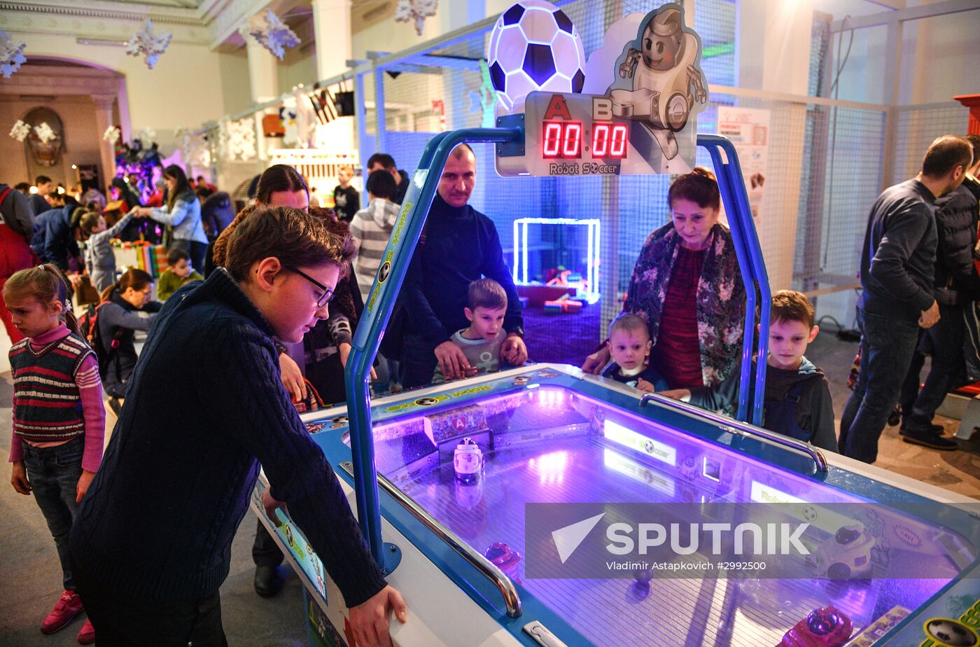 Robostation interactive exhibition at VDNKh