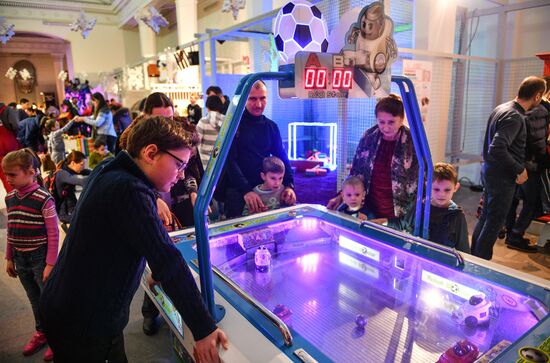 Robostation interactive exhibition at VDNKh