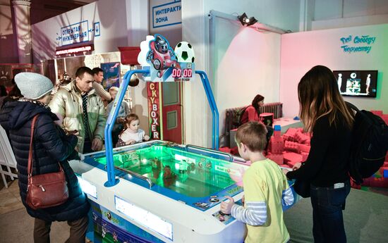 Robostation interactive exhibition at VDNKh