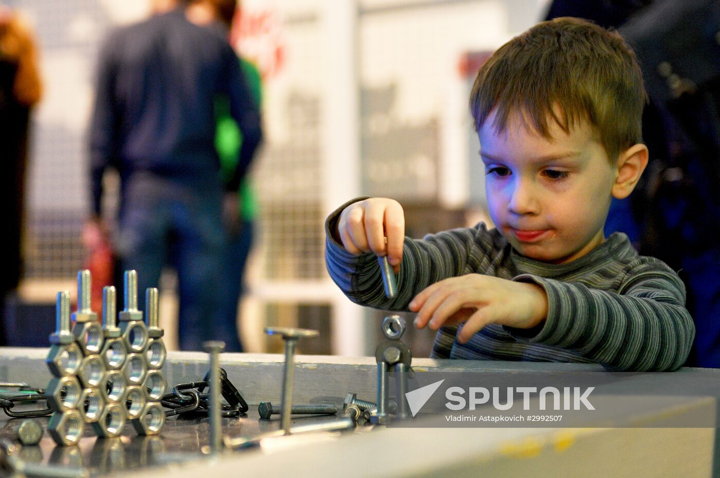 Robostation interactive exhibition at VDNKh