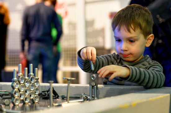 Robostation interactive exhibition at VDNKh