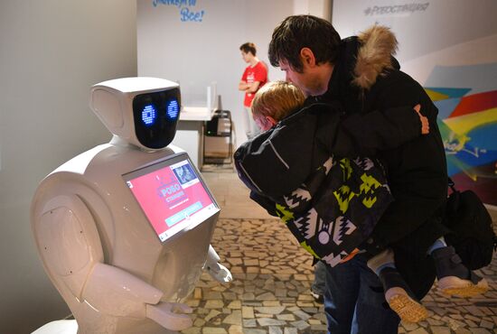 Robostation interactive exhibition at VDNKh