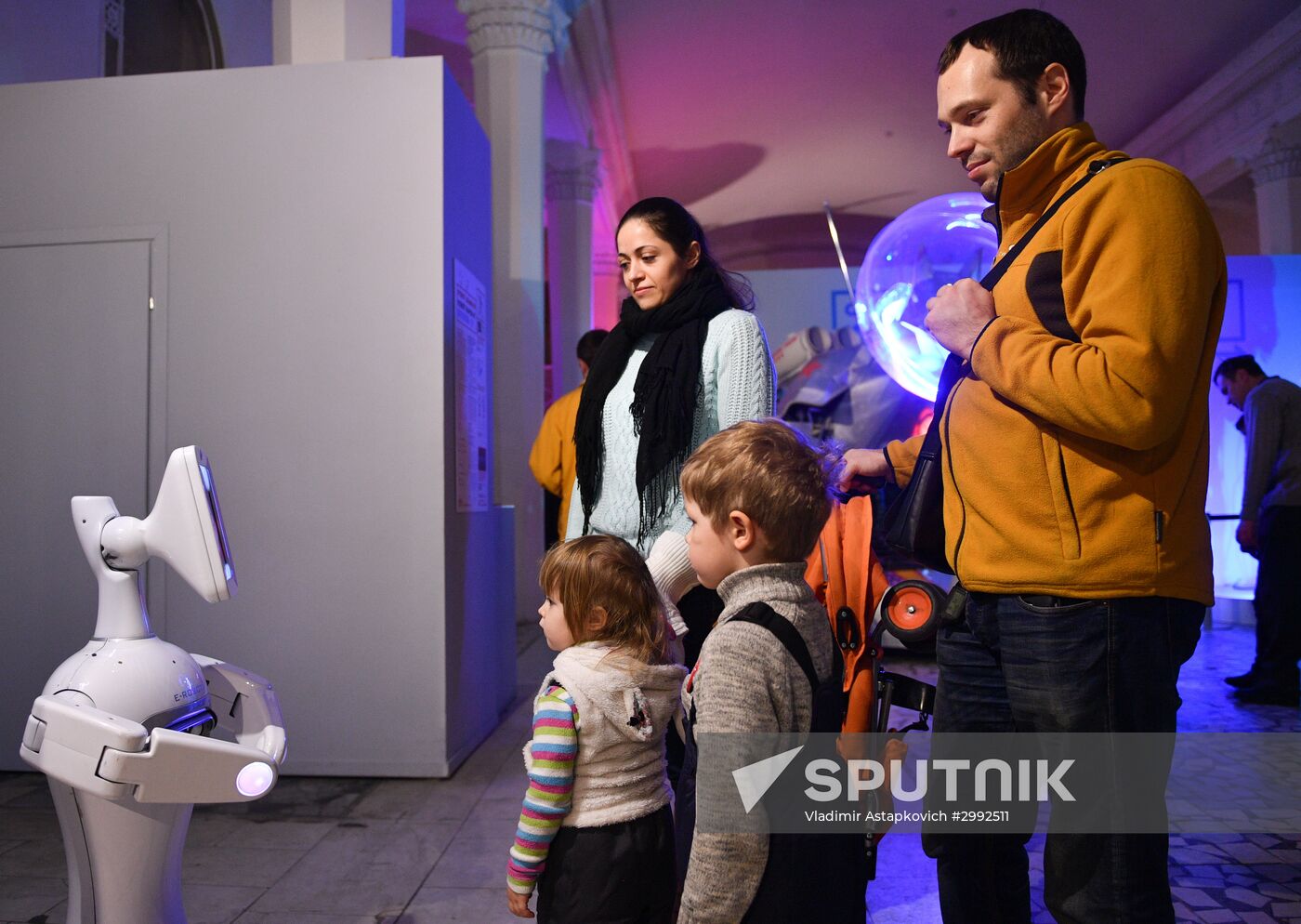 Robostation interactive exhibition at VDNKh