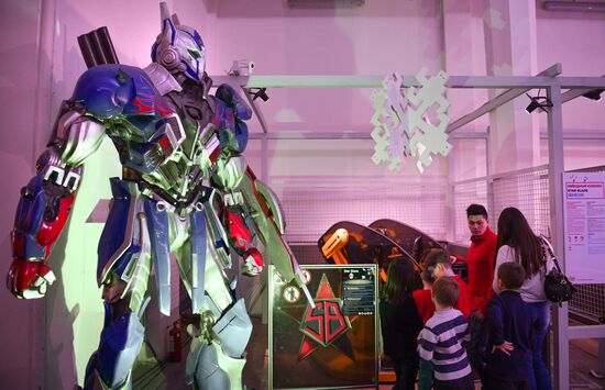 Robostation interactive exhibition at VDNKh