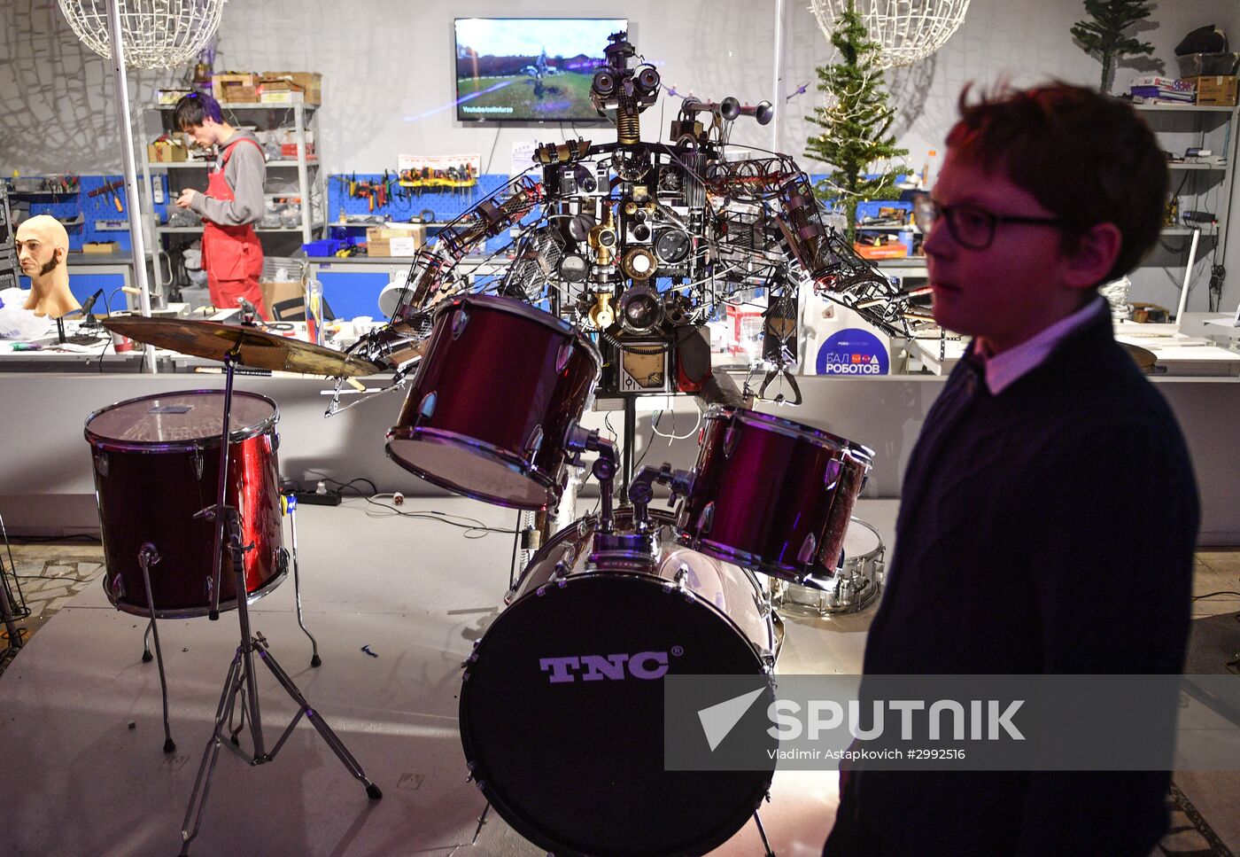 Robostation interactive exhibition at VDNKh