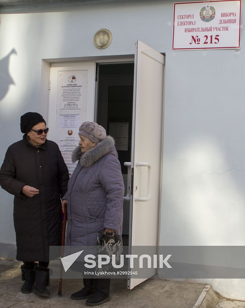 Presidential election in Transnistria