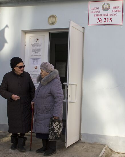 Presidential election in Transnistria