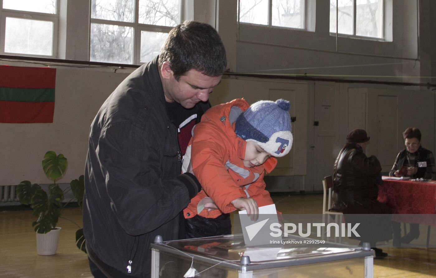 Presidential election in Transnistria