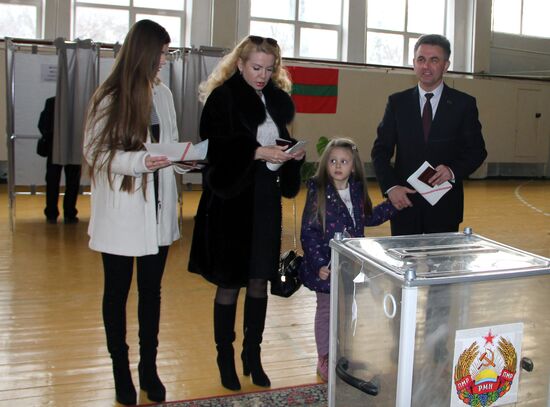 Presidential election in Transnistria