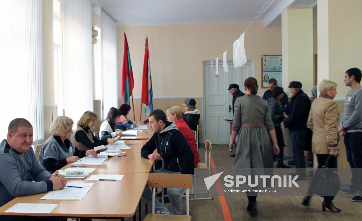 Presidential election in Transnistria