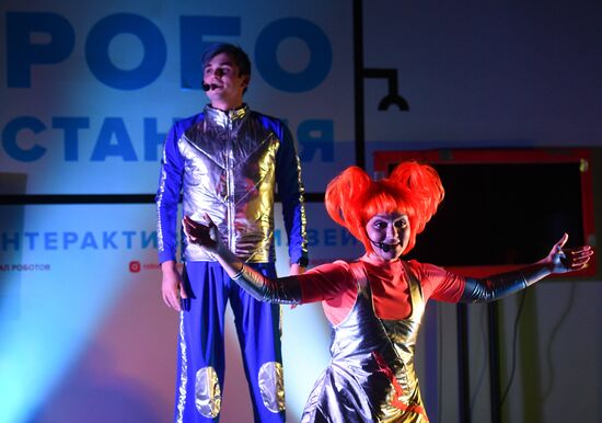 Robostation interactive exhibition at VDNKh