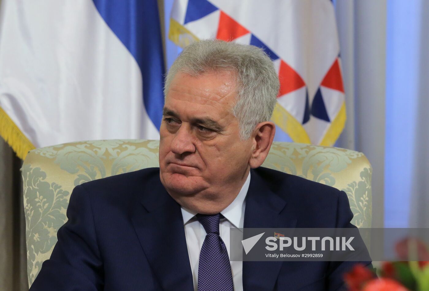 Russian Foreign Minister Sergei Lavrov visits Serbia