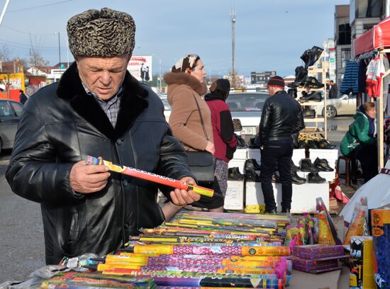 New Year Fair in Grozny