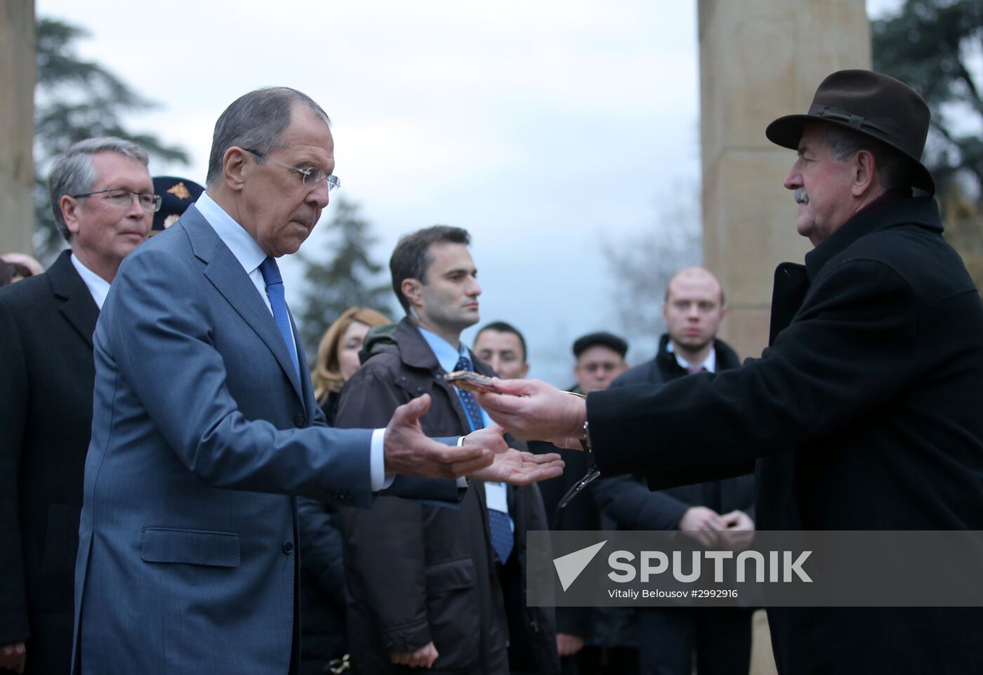Russian Foreign Minister Sergei Lavrov visits Serbia