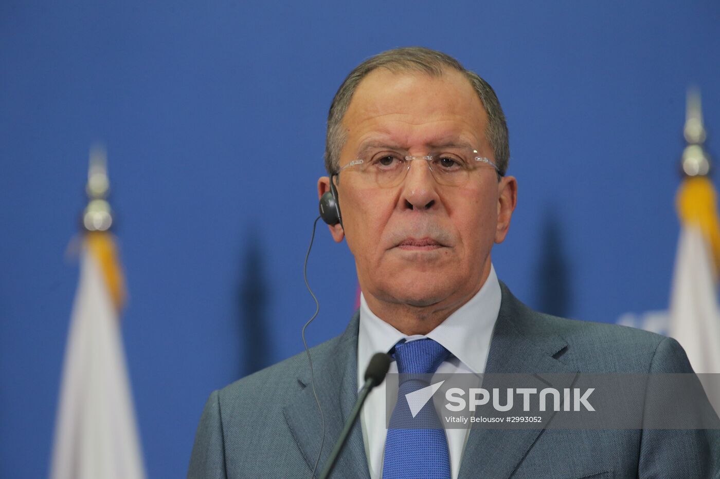 Russian Foreign Minister Sergei Lavrov visits Serbia