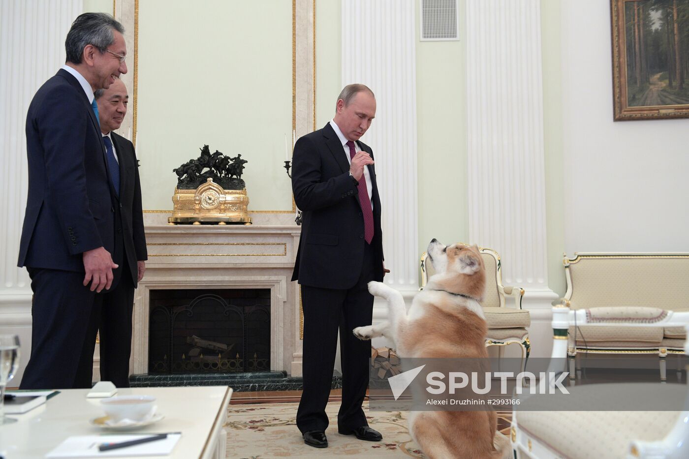 Vladimir Putin interviewed by Nippon Television Network Corporation and Yomiuri Shimbun