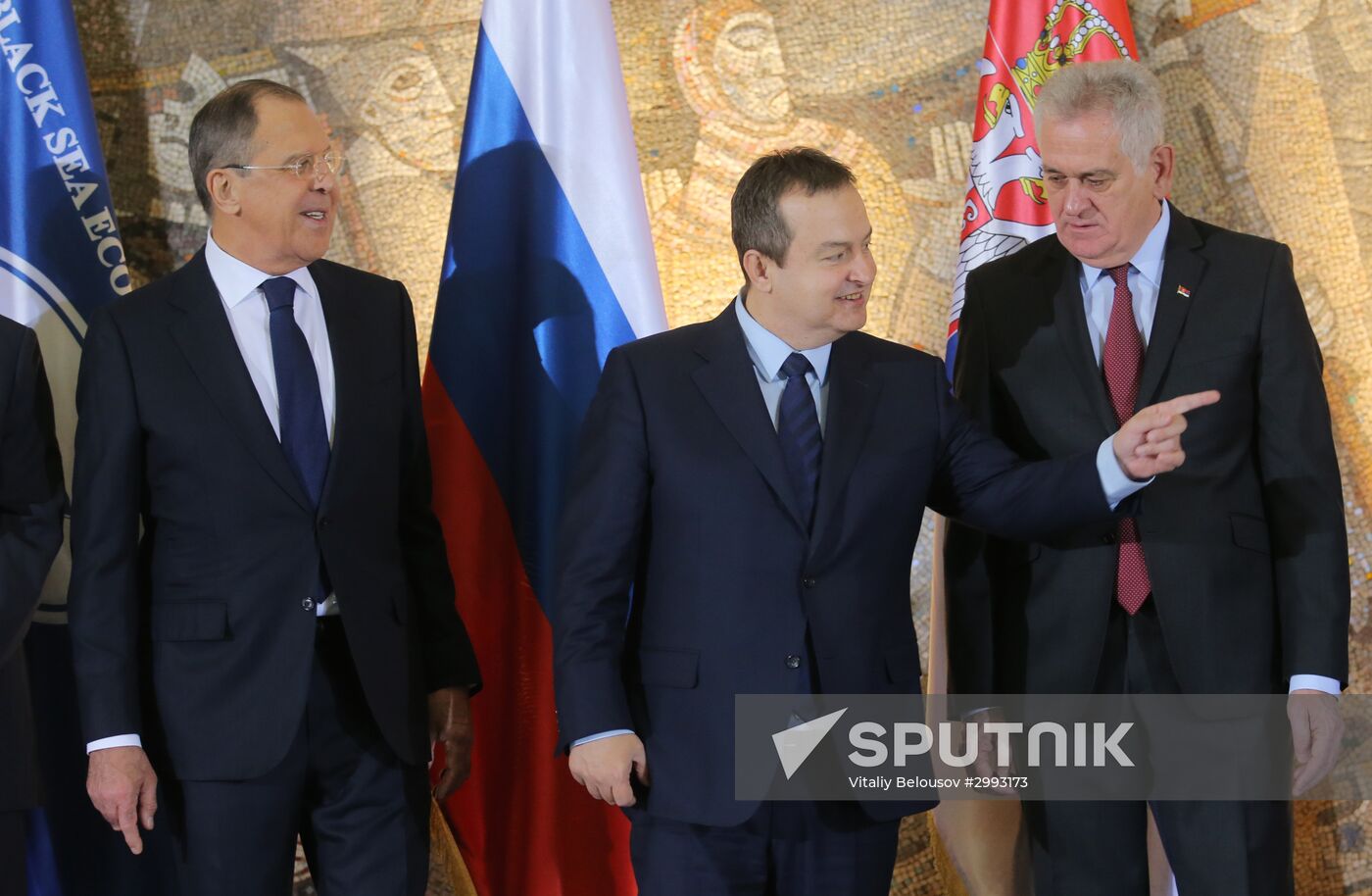 Sergei Lavrov visits Serbia