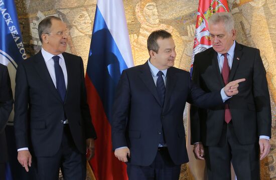 Sergei Lavrov visits Serbia