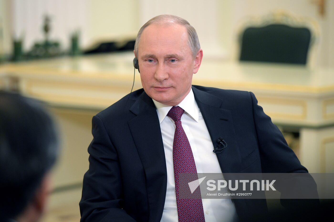 Vladimir Putin interviewed by Nippon Television Network Corporation and Yomiuri Shimbun