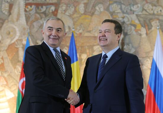 Sergei Lavrov visits Serbia