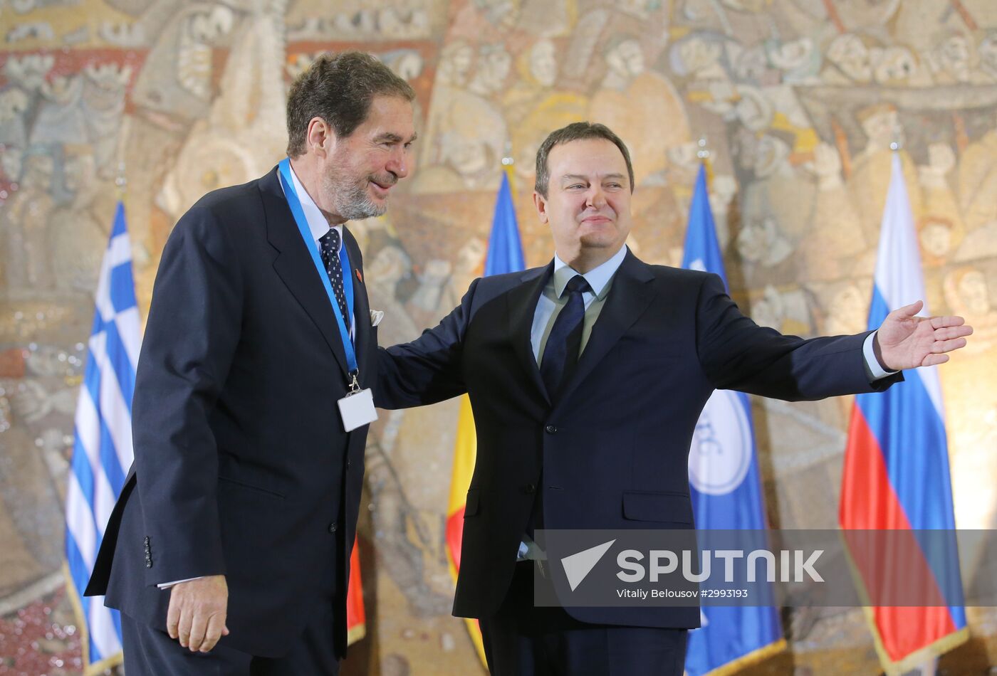 Sergei Lavrov visits Serbia