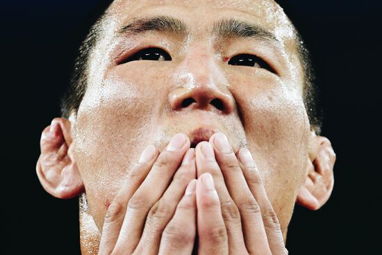 2016 Olympics. Wrestling. Men. Day Three