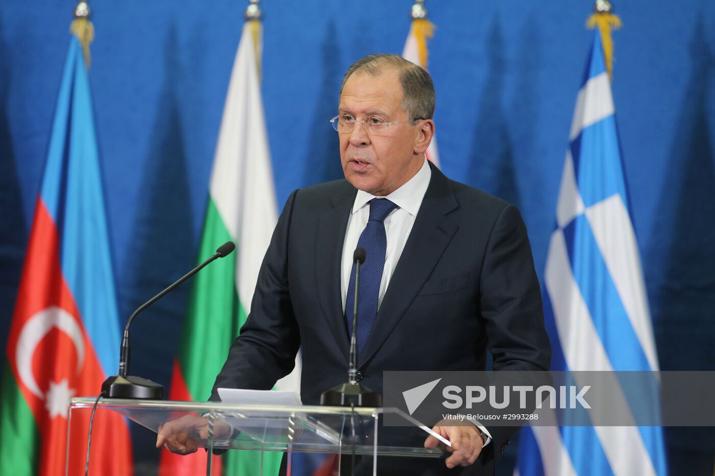 Foreign Minister Sergei Lavrov visits Serbia
