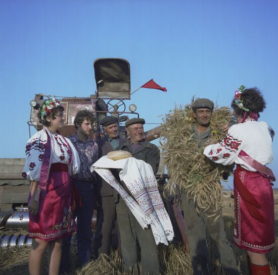 Gorky collective farm in Ukraine's Kiev region