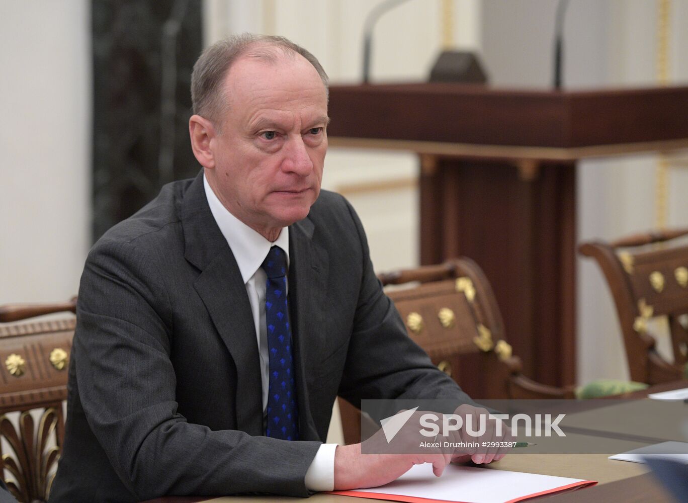 Russian President Vladimir Putin holds Russian Federation Security Council meeting