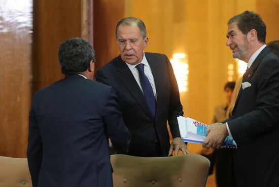 Sergei Lavrov visits Serbia